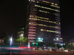 清渓広場から撮影した夜景
