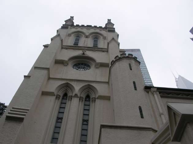 セント・ジョンズ大聖堂（聖ヨハネ座堂）の外観