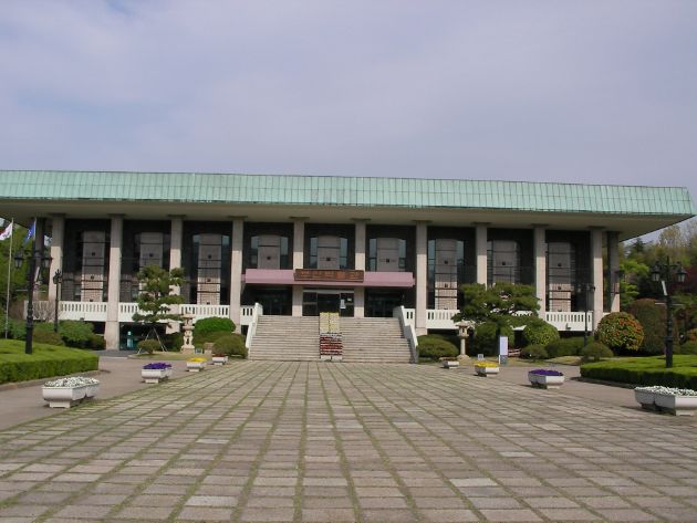 釜山博物館の外観
