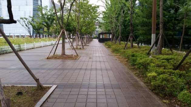 門峴文化公園B内の風景