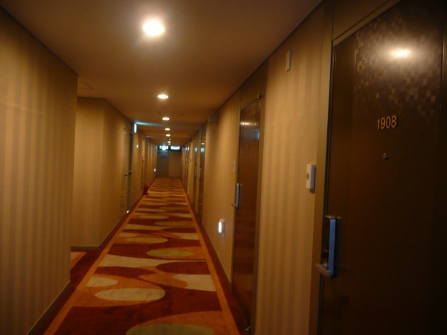 19階の廊下