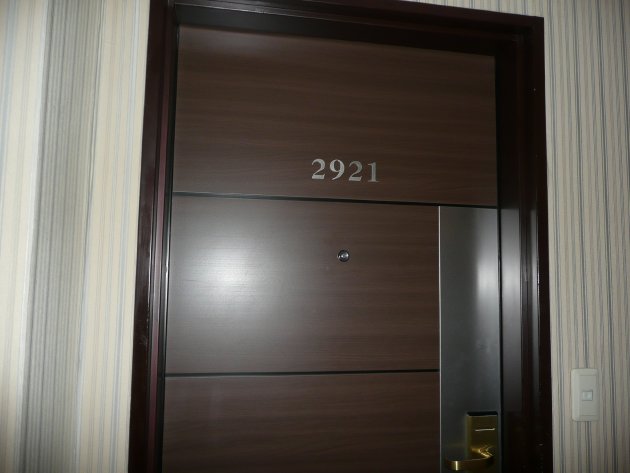 2921号室のドア
