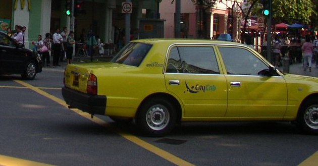 CityCabのタクシー