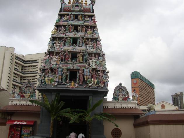 スリ・マリアマン寺院（Sri Mariamman Temple）の外観
