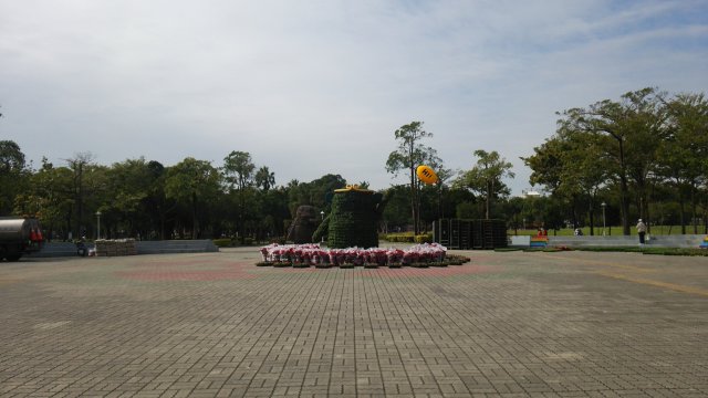 水萍塭公園の広場