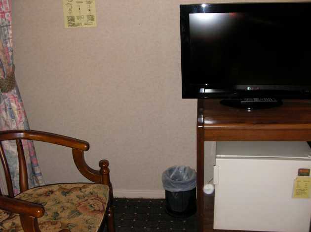 部屋のテレビ