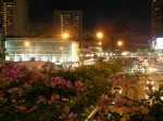 MRT「チャイナタウン」駅周辺の夜景