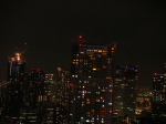 アクティ汐留という超高層マンションを撮影した夜景